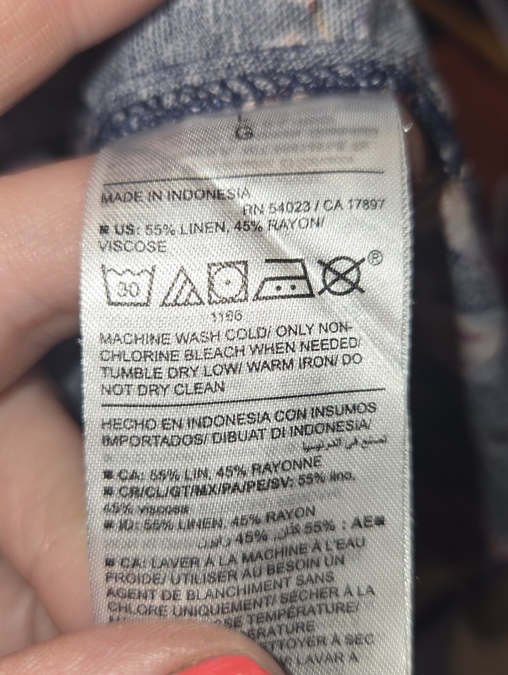 Old Navy Linen Blend Dress - Picture 6 of 6